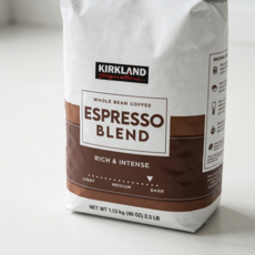 EVE cure 미국직수입완제품 향좋은 에스프레소 블랜드 홀빈 원두커피 탕비실 모임 사무실, 1개, 1.13kg