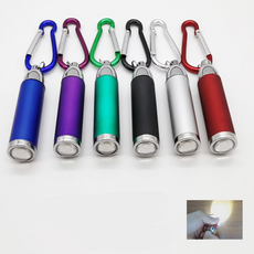 LED變焦迷你手電筒附登山扣, 1個