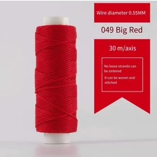 0.55mm 거품 왁스 칠한 Therad 코드 Diy 수공예 도구 스티칭 미터 라운드 바느질 라인 41 색상, 15 049