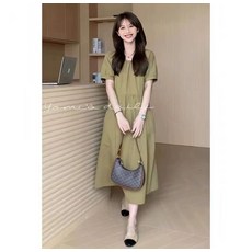 임산부 여름 원피스 빅사이즈 롱