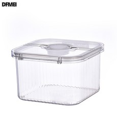 DFMEI 輕奢透明米桶防潮密封儲糧桶狗糧桶寵物零食收納米桶防蟲存米, 1個, 參考詳情