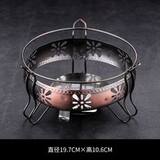 廠家下殺 秒發 日式不沾乾鍋爐酒精爐小火鍋鐵乾鍋家用商用固體酒精爐麻辣香鍋仔, 1個, 古銅鐵藝爐, 古銅鐵藝爐