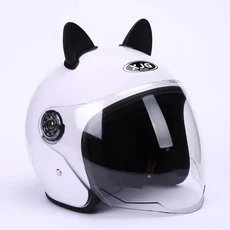 남여 전기 자전거 헬멧 3C 승인 겨울 따뜻한 하프 헬멧 오토바이 안전 모자 사계절 유니버설 버전, 01 style8