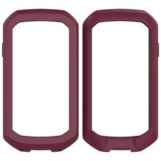 자전거 컴퓨터 커버 스크래치 방지 케이스 및 필름 Garmin Edge 830 GPS 실리콘 보호, Red, 1개