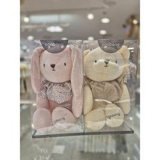 아가방[동아쇼핑점] #빠른선택 #신생아 출산 축하선물 #백일 돌선물# 봉제인형 촉감인형 보들보들 폭안기고싶은 곰돌이 토끼인형 애착인형 어린이안전확인인증/베베 래빗애 착인형, 50, 래빗애착인형 01S063405