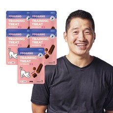 퍼피즈 강형욱 저알러지 노즈워크 강아지 간식 노즈워크 뽀상 트레이닝 트릿, 5개, 50g, 연어
