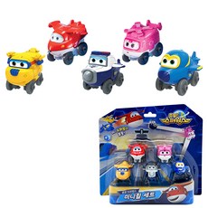 [퍼니플럭스] 슈퍼윙스 미니휠 세트, 1개