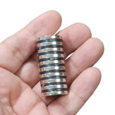 D20*3T 네오디움 원형자석 ND 지름 20mm x 두께 3mm [유리], 10개