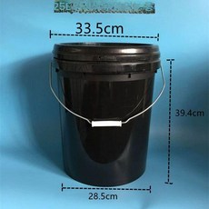 플라스틱 밀폐통 직사각 보관통 김치 식품용 두꺼운 대형, 1개, 기본 색상