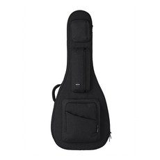 Basiner ACME 木吉他袋/琴袋【吉他好朋友】，輕巧耐用，多功能收納，舒適肩背設計, 黑, 1個