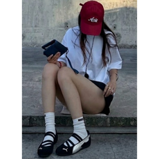 *순수의꿈* 푸마 스피드캣 발렛 스웨이드 블랙 실버 PUMA 발레화