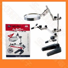 祥昌電子 goot ST-93 3X 輔助夾型放大鏡 90mm 直徑 輔助放大鏡, 1個