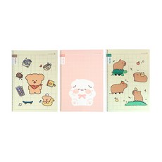 초등국어 스프링노트 10칸 국어노트 초등공책, 강아지