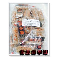 古意古早味 海苔燒烤米果 純素 380公克/包 懷舊零食, 1個