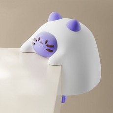 시우리빙 말랑 캐릭터 모서리 보호대 충격방지 4P, 고양이, 1세트