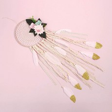 마크라메 드림캐쳐 골드 벽꾸미기 마크라메드림캐처