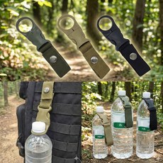 캠핑 등산 페트병 물병 홀더 걸이 RA_6846189700, 카키