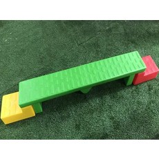 유치원 평균대 학교 교구 균형대 낮은 체육시간 균형잡기 밸런스 감각, 1개, 직선형 브리지 1개 다리 2개