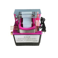 가죽 약칠기 전동 롤러 가장자리 접착제 벨트 공방