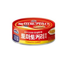올따옴) 사조 안심따개 토마토커리 참치, 100g, 4개
