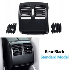 송풍구 커버 호환 에어컨 그릴 패널 몰딩 LHD RHD W204 콘솔 AC 벤트 메르세데스 벤츠 C 클래스 C180 C200 220 230 260 C300 350 2007-2011, Rear-Standard