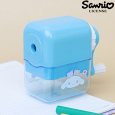 산리오 수동연필깍이 (스티커증정) 새학기준비물 학용품 입학선물, 시나모롤