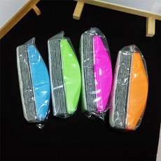 【利多文具】可撕式16層棉專利卡夾式板擦 撕完可替換 可收納小物, 綠