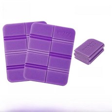 폼 캠핑 매트 휴대용 야외 시트 쿠션 방습 방수 잔디밭 야생 여행용, 18. 20 off 스택 보라색 하나 사면 하나 무료