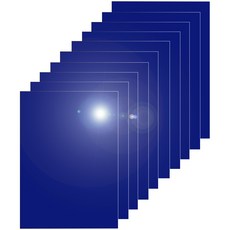 다한진 컬러 아크릴 A3(297mm420mm*2T) 두께2mm 미술용 그리기판 DIY용, 10개, 청색