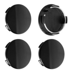 테슬라 모델 S X Y 3 리비안 R1T 림 허브 캡 6005879 00 A 4개 팩 (글로스 블랙 외부 57MM 내부 50MM 쉬운 DIY 설치), Gloss Black, Outer 57.2MM , Inner 50.0MM