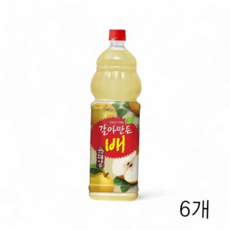 배음료 해태음료 갈아만든배 X 배음료수 과일음료 1.5L 6개, 본상품