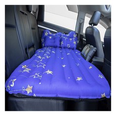 차량용 에어매트 차박 캠핑 자동차 트렁크 침대 자충 백패킹 매트리스 차량 SUV 운반 여행 후면 플로킹 편안한 에어 수면 매트 간이침대 접이식토퍼 자동차매트 트렁크매트 접이식매트, 없음, 9) 보라색