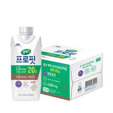 셀렉스 프로핏 웨이프로틴 드링크 초콜릿 330ml x 12개