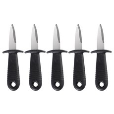 손질 조개칼 B타입, 5개, 블랙