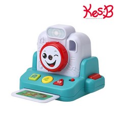 [캐스B] 플레이 포토빔카메라(2322) 빔이 나오는 아기카메라 셔터소리 멜로디 장난감, 1개