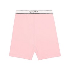 스포티앤리치 세리프 로고 웨이스트 밴드 쇼츠
