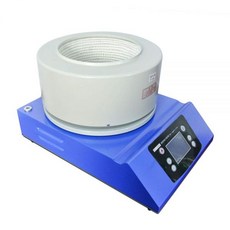 자기 교반기가 장착된 HNZXIB 히팅 맨틀 380°C716 ℉ 10L 디지털 온도 조절 실험실 히팅 맨틀 ±1°C 온도 조절 실험실 증류액 가열용 1800RPM 교반기, ZNCL-T-5L