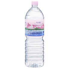 크리스탈 생수 먹는샘물, 2L, 6개