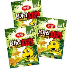 하림 용가리 치킨, 3개, 1kg