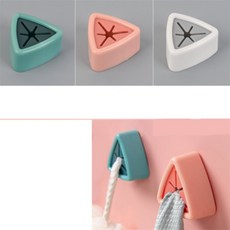 건shop디자인 부착식 주방 타올 행주걸이 편리, 그레이