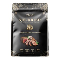 Herz 赫緻 美饌低溫風乾寵糧 雞肉佐鴨肝配方, 1個, 27/1赫緻美饌嫩鹿佐頂級鴨肝454g