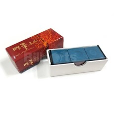 명품초크 당구쵸크, 1개, 블루색상