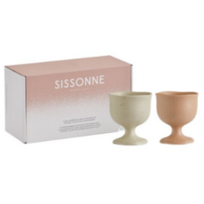 오덴세 시손느 론드 미니잔 50ml x 2종 세트, 지젤 화이트 , 페어리 핑크, 1세트