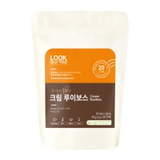 룩아워티 크림 루이보스 20티백 루이보스 블렌딩, 2g, 20개입, 1개
