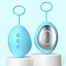 손에 쥐는 수면유도기기 마이크로커런트 스마트 수면 기기 숙면유도 건강한뇌 꿀잠 저주파 자극 불면증 개선 (수면의 질 개선 직장인 필수템), 하늘색, 1