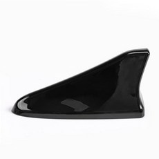 Bracingo 샤크 핀 자동차 지붕 안테나 공중 신호 향상 현대 소나타 제네시스 G80 기아 옵티마 96219D5000EBQK 에 적합 1 개, 2)Glossy Black