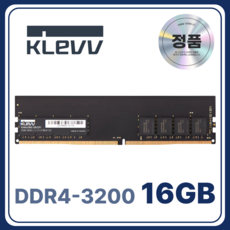 ESSENCORE KLEVV DDR4 데스크탑 램 컴퓨터 메모리 UDIMM, 1개, 16GB 3200MHz (PC4-25600)