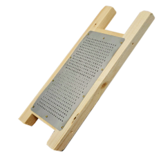 감자 강판 스텐 나무 국산 업소용, 우드, 1개