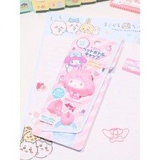 Hello Kitty寶特瓶吸管蓋，寶寶學飲吸管杯替換配件，外出便攜可愛造型, 1個, ストロー付き