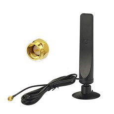 Superbat 12dBi 850-960/1710-2170MHz 3G 안테나 3M 케이블 화웨이 E176 E160 E156E E583C SMA 수 스트레이트 커넥터용, 한개옵션0